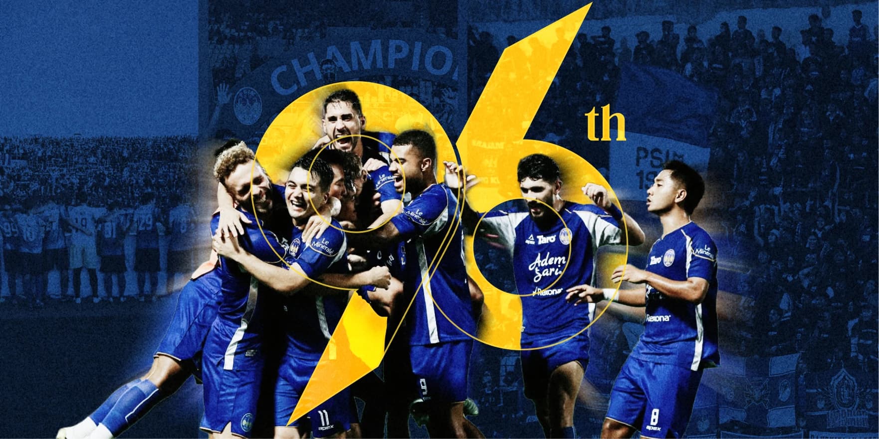 96 Tahun Ini, Akhirnya Kita Rayakan di Kasta Tertinggi